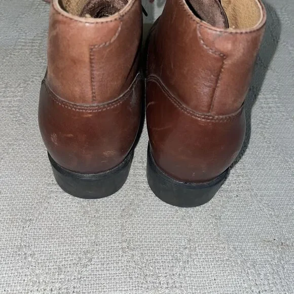 Ariat We Men’s Weaved Bootie Size 8.5 B Brown Leather Going Out Party Fun - Picture 10 of 12